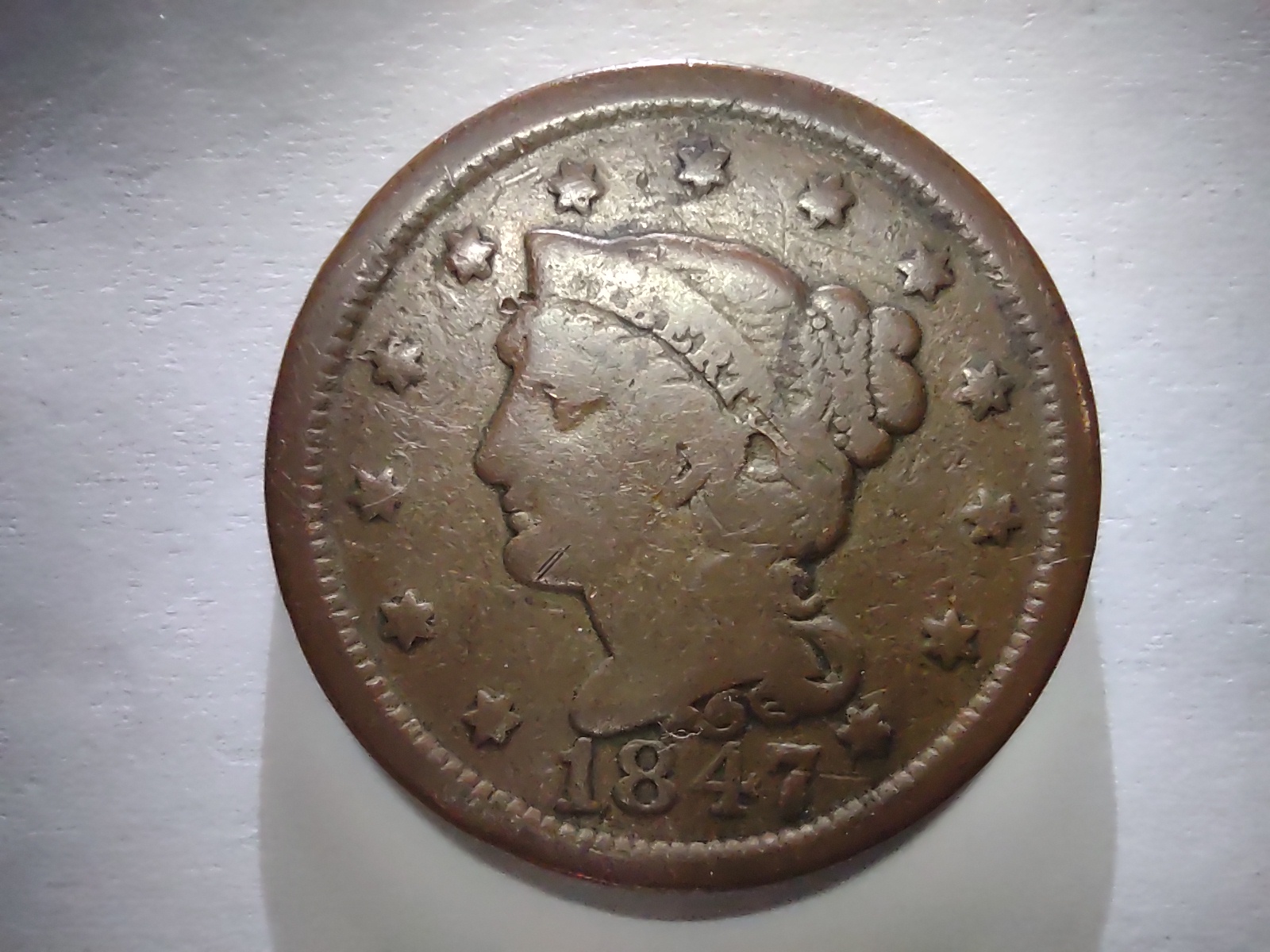 A large cent logo