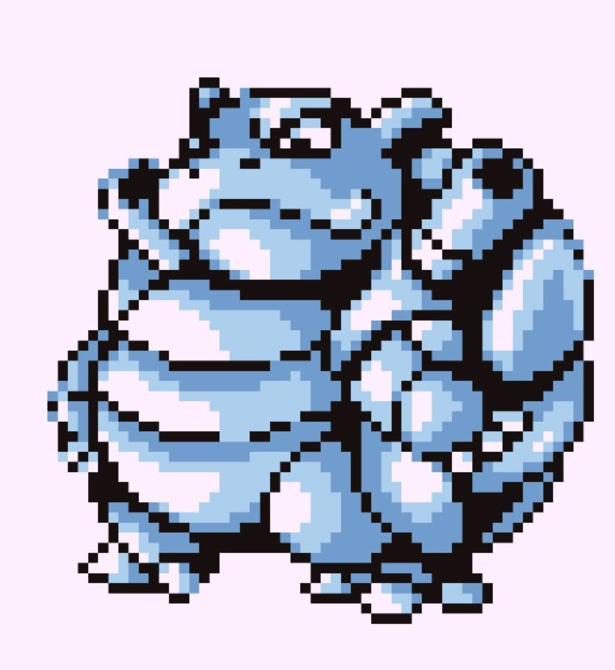 BIG MAN BLASTOISE logo